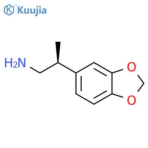 (2S)-2-(1,3-dioxaindan-5-yl)propan-1-amine structure