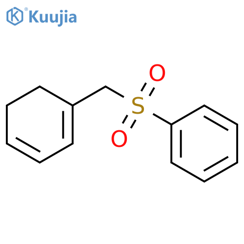 BENZENE, [(1,3-CYCLOHEXADIEN-1-YLMETHYL)SULFONYL]- structure