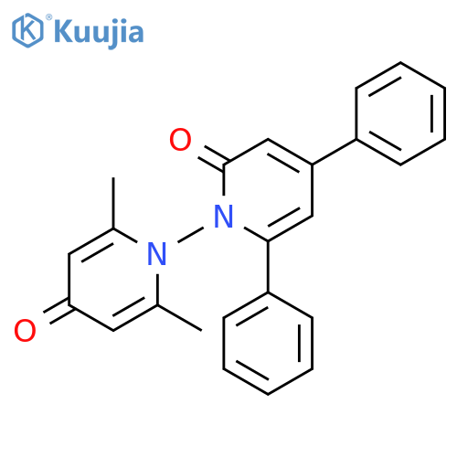 [1,1'(2H,4'H)-BIPYRIDINE]-2,4'-DIONE, 2',6'-DIMETHYL-4,6-DIPHENYL- structure