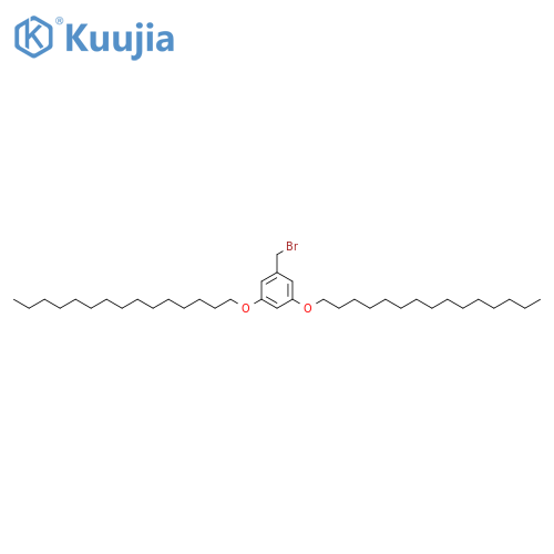 Benzene, 1-(bromomethyl)-3,5-bis(pentadecyloxy)- structure