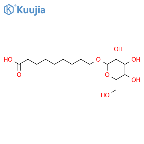 9-(b-D-Galactopyranosyloxy)nonanoic Acid structure