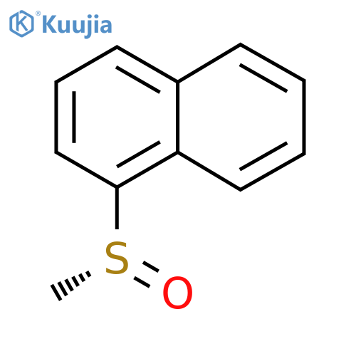 Naphthalene, [(R)-methylsulfinyl]- structure