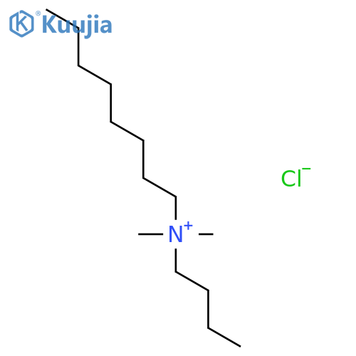1-Octanaminium, N-butyl-N,N-dimethyl-, chloride structure