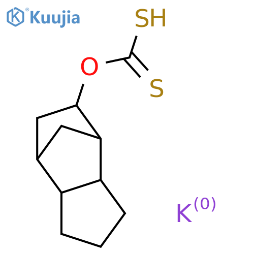 Carbonodithioic Acid O-(Octahydro-4,7-methano-1H-inden-5-yl) Ester Potassium Salt structure