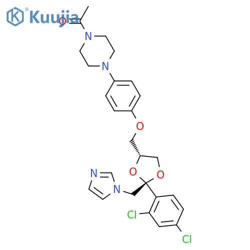 rac-trans-Ketoconazole structure
