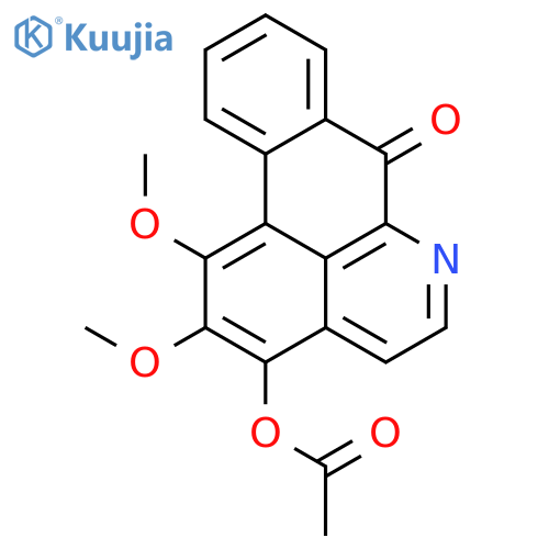 7H-Dibenzo[de,g]quinolin-7-one, 3-(acetyloxy)-1,2-dimethoxy- structure
