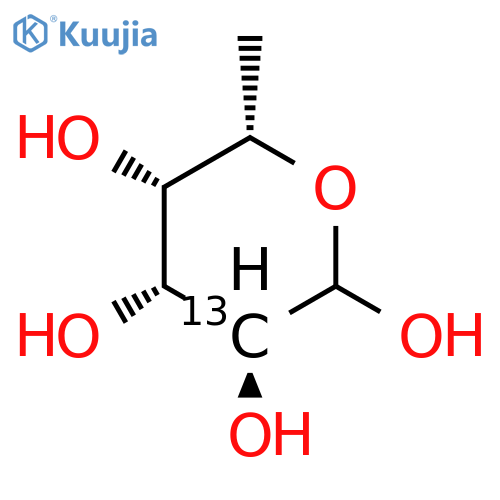 L-Fucose-2-13C structure