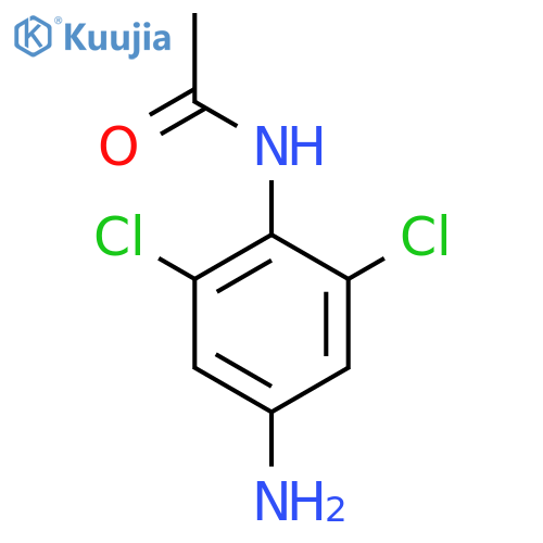 N-(4-Amino-2,6-dichlorophenyl)acetamide structure