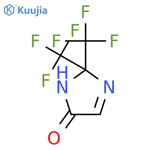 4H-Imidazol-4-one, 2,3-dihydro-2,2-bis(trifluoromethyl)- structure