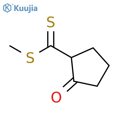 Methyl 2-oxocyclopentanedithiocarboxylate structure