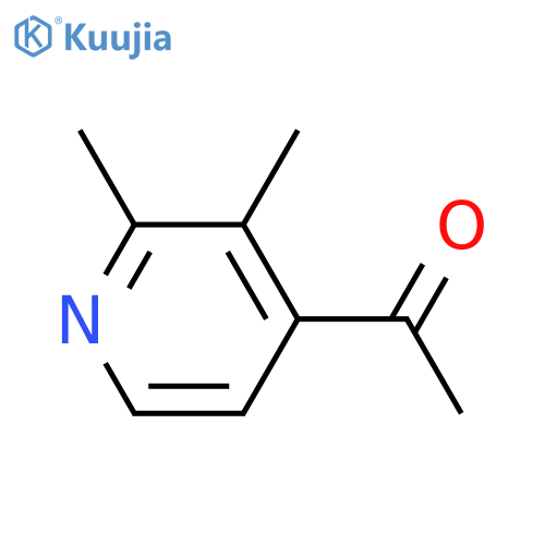 Ethanone,1-(2,3-dimethyl-4-pyridinyl)- structure