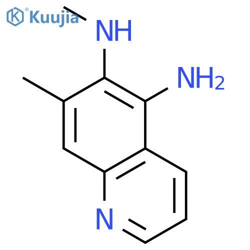 5-Amino-6-methylamino-7-methylquinoline structure