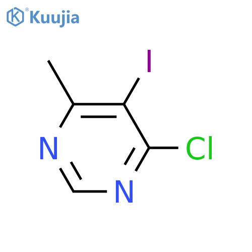 4-Chloro-5-iodo-6-methylpyrimidine structure