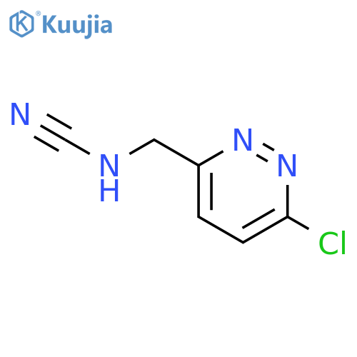 (6-chloro-3-pyridazinyl)methyl-Cyanamide structure