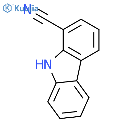 9H-Carbazole-1-carbonitrile structure