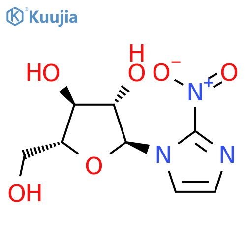 1-α-D-Arabinofuranosyl-2-nitro-1H-imidazole structure