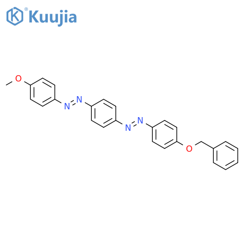 Diazene, [4-[(4-methoxyphenyl)azo]phenyl][4-(phenylmethoxy)phenyl]- structure