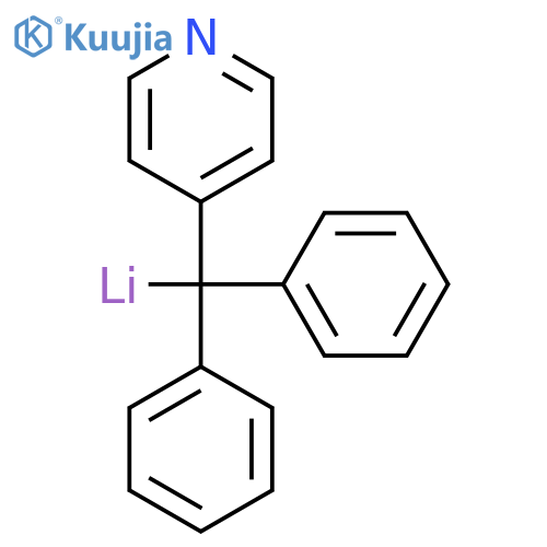 LITHIUM, (DIPHENYL-4-PYRIDINYLMETHYL)- structure