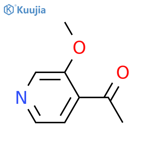 1-(3-Methoxypyridin-4-yl)ethanone structure