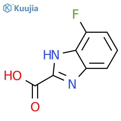 4-Fluorobenzimidazole-2-carboxylic acid structure
