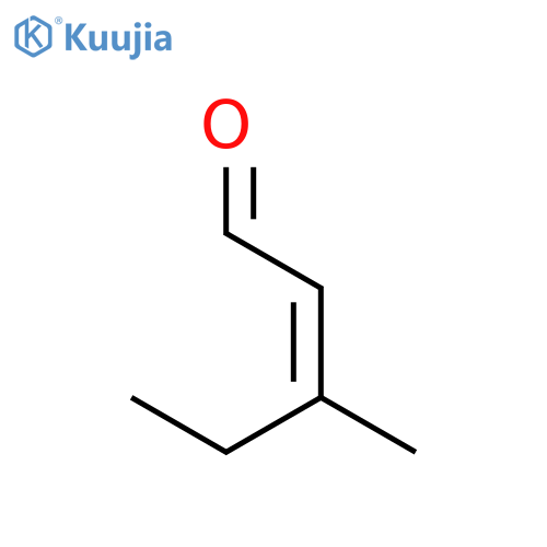 2-PENTENAL, 3-METHYL-, (Z)- structure