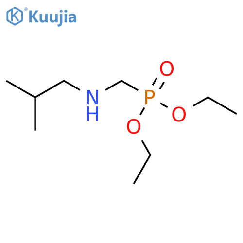 PHOSPHONIC ACID, [[(2-METHYLPROPYL)AMINO]METHYL]-, DIETHYL ESTER structure