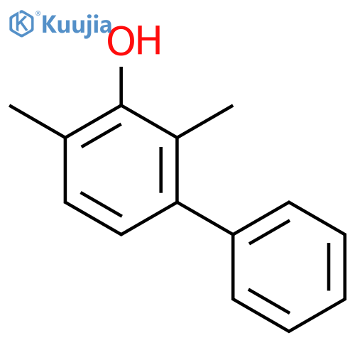 2,4-Dimethylbiphenyl-3-ol structure