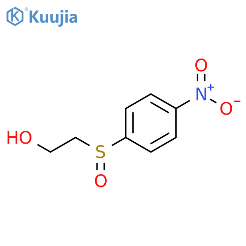 ETHANOL, 2-[(4-NITROPHENYL)SULFINYL]- structure