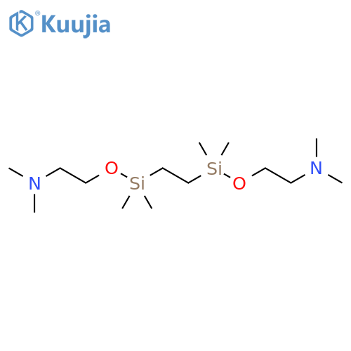 1,2-双(2-(氮,氮-二甲胺基)乙氧基二甲基硅基)乙烷 structure