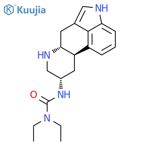 Urea, N'-[(8a)-ergolin-8-yl]-N,N-diethyl- structure