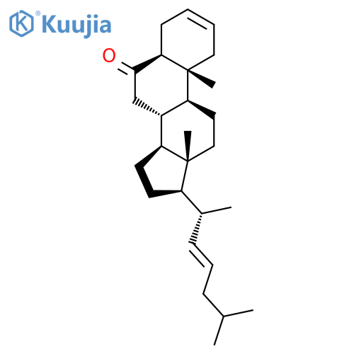 Cholesta-2,22-dien-6-one, (5a,22E)- structure