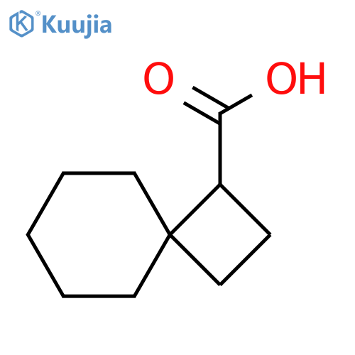 Spiro[3.5]nonane-1-carboxylic acid structure