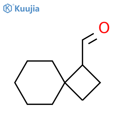 Spiro[3.5]nonane-1-carboxaldehyde structure