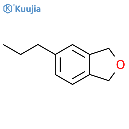 Isobenzofuran, 1,3-dihydro-5-propyl- structure