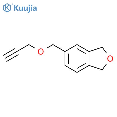 Isobenzofuran, 1,3-dihydro-5-[(2-propynyloxy)methyl]- structure