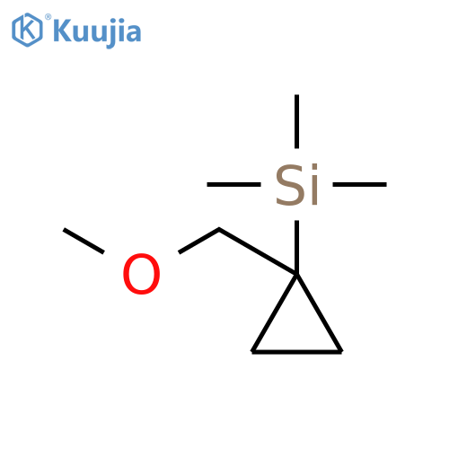 SILANE, [1-(METHOXYMETHYL)CYCLOPROPYL]TRIMETHYL- structure