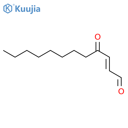 2-Dodecenal, 4-oxo-, (E)- structure