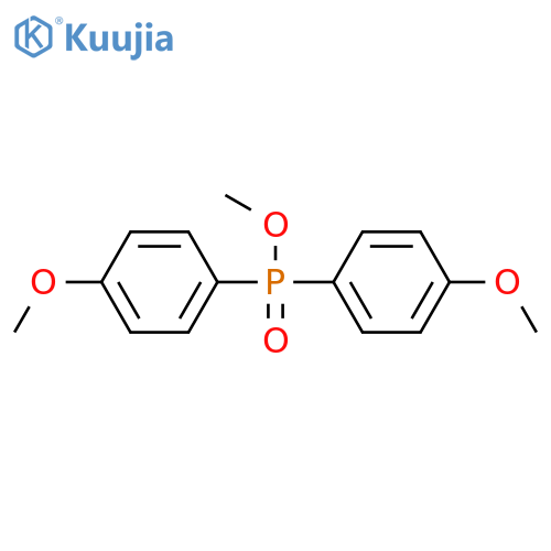 PHOSPHINIC ACID, BIS(4-METHOXYPHENYL)-, METHYL ESTER structure