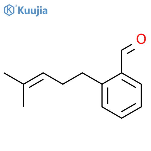 Benzaldehyde, 2-(4-methyl-3-pentenyl)- structure