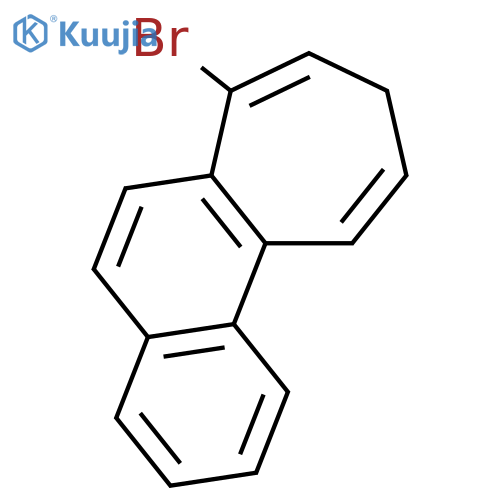 9H-CYCLOHEPTA[A]NAPHTHALENE, 7-BROMO- structure
