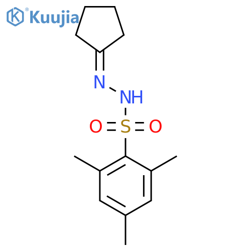 N'-Cyclopentylidene-2,4,6-Trimethylbenzenesulfonohydrazide structure