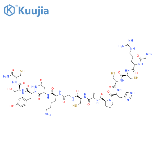 Conotoxin M I (reduced)(9CI) structure