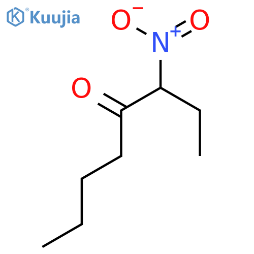 4-Octanone, 3-nitro- structure