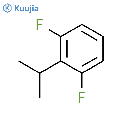 Benzene, 1,3-difluoro-2-(1-methylethyl)- structure