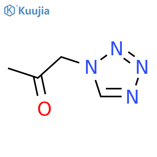 1-(1H-1,2,3,4-Tetraazol-1-yl)acetone structure