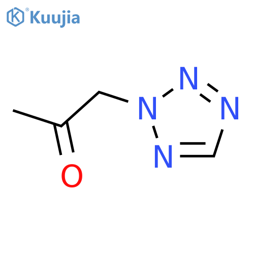1-(2H-1,2,3,4-Tetraazol-2-yl)acetone structure