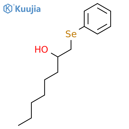 2-Octanol, 1-(phenylseleno)-, (2S)- structure