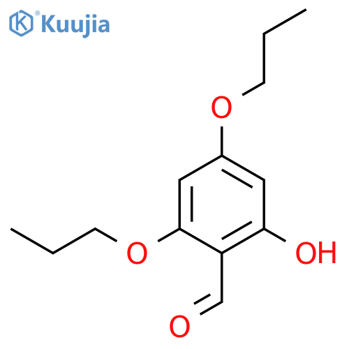 2-Hydroxy-4,6-dipropoxybenzaldehyde structure