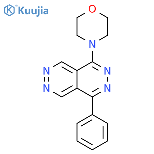 Pyridazino[4,5-d]pyridazine, 1-(4-morpholinyl)-4-phenyl- structure