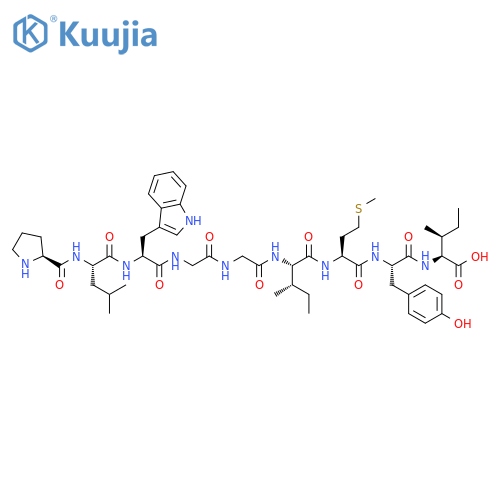 L-Isoleucine, L-prolyl-L-leucyl-L-tryptophylglycylglycyl-L-isoleucyl-L-methionyl-L-tyrosyl- structure